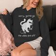 Vibes Are Off Cat Skateboard Introvert Sarcastic Humor Unisex Hoodie Vibes Are Off Cat Skateboard Introvert Sarcastic Humor Unisex Hoodie