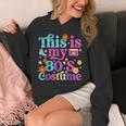 Vintage 80s Costume Nostalgia 1980s Fashion Cute Girls Women Unisex Hoodie