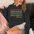 Vintage Architect Est 2018 Graduation 2018 Unisex Hoodie