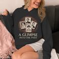 Vintage Portrait Photography Memory Nostalgia Vibe Unisex Hoodie Vintage Portrait Photography Memory Nostalgia Vibe Unisex Hoodie