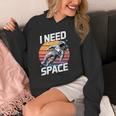Vintage Space For Introverts I Need Space Unisex Hoodie