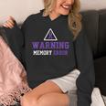 Warning Memory Error Fun Alzheimer Awareness Men Women Unisex Hoodie Warning Memory Error Fun Alzheimer Awareness Men Women Unisex Hoodie