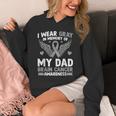 I Wear Gray In Memory Of My Dad Brain Cancer Awareness Unisex Hoodie