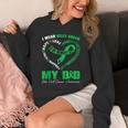 I Wear Kelly Green In My Memory Of My Dad Bile Duct Cancer Unisex Hoodie