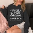 I Wear In Memory Of My Grandpop Lung Cancer Unisex Hoodie