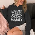 I Wear In Memory Of My Mamey Lung Cancer Unisex Hoodie