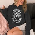 I Wear In Memory Of Uncle Lung Cancer Awareness Family Unisex Hoodie I Wear In Memory Of Uncle Lung Cancer Awareness Family Unisex Hoodie