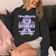 I Wear Periwinkle In Memory Of My Husband Stomach Cancer Unisex Hoodie