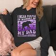 I Wear Purple In Memory Of My Dad Alzheimer's Awareness Day Unisex Hoodie I Wear Purple In Memory Of My Dad Alzheimer's Awareness Day Unisex Hoodie