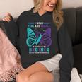 I Wear Teal And Purple In Memory Of My Brother Unisex Hoodie I Wear Teal And Purple In Memory Of My Brother Unisex Hoodie