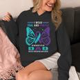 I Wear Teal And Purple In Memory Of My Dad Unisex Hoodie I Wear Teal And Purple In Memory Of My Dad Unisex Hoodie