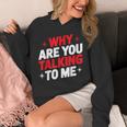 Why Are You Talking To Me Introvert Socializing Unisex Hoodie Why Are You Talking To Me Introvert Socializing Unisex Hoodie