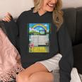 Women's Frutiger Aero Aesthetic Rainbow Glitch Art Unisex Hoodie Women's Frutiger Aero Aesthetic Rainbow Glitch Art Unisex Hoodie