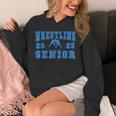 Wrestling Senior Night Wrestling Senior 2025 Graduation 44 Unisex Hoodie
