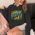 ZAP Comic Book Retro Artwork – Cartoon Collector Unisex Hoodie