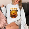 1985 Vintage Sunset Surf Truck Retro Beach Nostalgia Unisex Hoodie