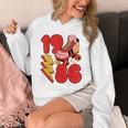 1986 Retro Roller Skate Vintage 80s Nostalgia Collector Unisex Hoodie