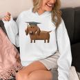 2018 Dog Graduation Shirt Dachshund Graduation For Men Women Kids Unisex Hoodie