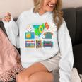 80's Vintage Cassette Tape Nostalgia Mixtape Era 1980s Retro Unisex Hoodie