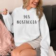 90s Nostalgia Nostalgic Statement Premium Tri-Blend Unisex Hoodie