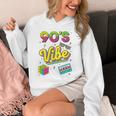 90s Nostalgia Retro Apparel 90'S Vibe Retro Premium Tri-Blend Unisex Hoodie