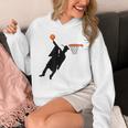 Basketball Slam Dunk Elementary Graduation 2025 6th Grade Unisex Hoodie