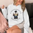 Boys Girls Kindergarten Graduate Sloth Graduation Cap Unisex Hoodie