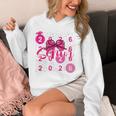 Class Of 2026 Senior Coquette Pink Bow Graduation Family Premium Tri-Blend Unisex Hoodie