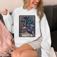 Color Graphic The Introvert Tarot Card Raglan Baseball Tee Unisex Hoodie Color Graphic The Introvert Tarot Card Raglan Baseball Tee Unisex Hoodie