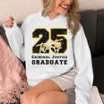 Criminal Justice Graduate Graduated Class Of 2025 Graduation Unisex Hoodie