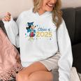 Disney Mickey Mouse Cap & Gown '25 Graduation Class Of 2025 Premium Tri-Blend Unisex Hoodie