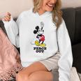 Disney Mickey Mouse Peace Out Totally Retro Graduation Unisex Hoodie