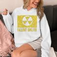 Fallout Shelter Nuclear War Radioactive Nostalgia T-Shirt Unisex Hoodie