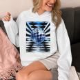 Frutiger Aero Aesthetic Tech Checkered Room Orb Sky Raglan Baseball Tee Unisex Hoodie