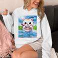 Frutiger Aero Aesthetic Tech Kawaii Ramen Cat Fishes Raglan Baseball Tee Unisex Hoodie Frutiger Aero Aesthetic Tech Kawaii Ramen Cat Fishes Raglan Baseball Tee Unisex Hoodie