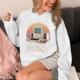 Geek Please Be Patient I'm From The 1900s Retro Computer PC Unisex Hoodie