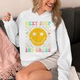 Groovy Next Stop 2nd Grade 1st Grade Graduation 2025 Premium Unisex Hoodie