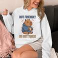 Grouchy Capybara Not Friendly Do Not Touch Introvert Premium Tri-Blend Unisex Hoodie Grouchy Capybara Not Friendly Do Not Touch Introvert Premium Tri-Blend Unisex Hoodie