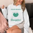 My Heart Was Not In Loving Memory Missing Daughter In Heaven Unisex Hoodie
