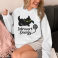 Introvert Energy Cat Love Cat Meme Unisex Hoodie Introvert Energy Cat Love Cat Meme Unisex Hoodie