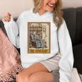 Introvert Homebody Awkward Skeleton The Homebody Tarot Card Unisex Hoodie