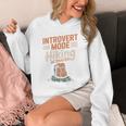 Introvert Mode Hiking Activated Hiker Unisex Hoodie Introvert Mode Hiking Activated Hiker Unisex Hoodie