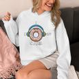Introvert Music Lover Donuts Sarcastic Unisex Hoodie Introvert Music Lover Donuts Sarcastic Unisex Hoodie