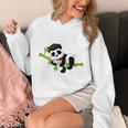 I Did It Kawaii Panda With Graduation Cap Diploma Unisex Hoodie