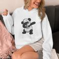 Kids Class Of 2030 Shirt Graduation Dabbing Panda Shirt Unisex Hoodie