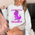 Kids Kindergarten Graduation Idea For Girls Dinosaur Unisex Hoodie