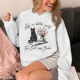Life Better With 2 Cats Books Kitten Kitty Women Girls Kids Unisex Hoodie