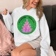 In Loving Memory Cancer Christmas Tree Memorial Unisex Hoodie