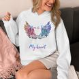 In Memory Of Mom Dad In Heaven Guardian Angel Wings Memorial Unisex Hoodie In Memory Of Mom Dad In Heaven Guardian Angel Wings Memorial Unisex Hoodie