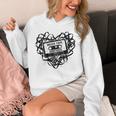 Mixed Tape Emotions Music Lover Nostalgia Quote Premium Tri-Blend Unisex Hoodie Mixed Tape Emotions Music Lover Nostalgia Quote Premium Tri-Blend Unisex Hoodie